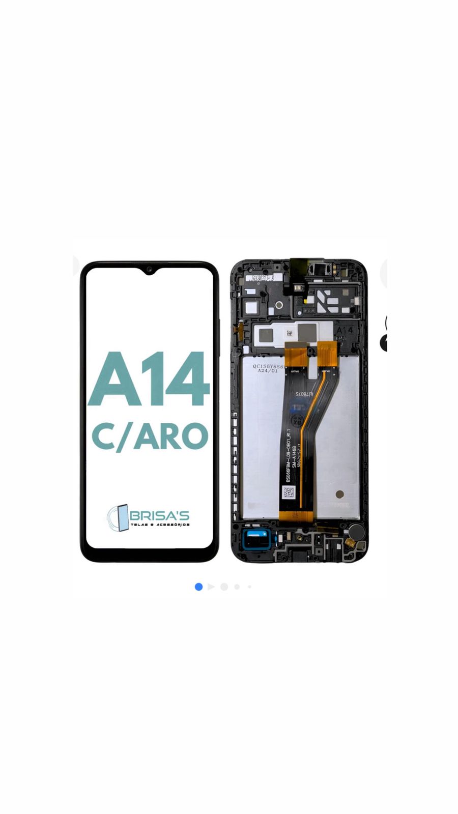 TELAS SAMSUNG  COM ARO A14