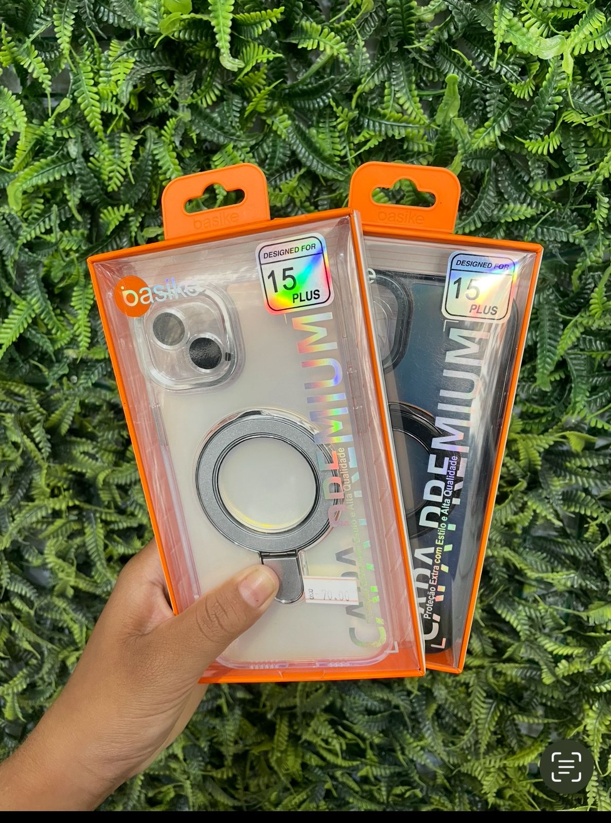 CAPA MAGNÉTICA  PARA IPHONE 15 PLUS