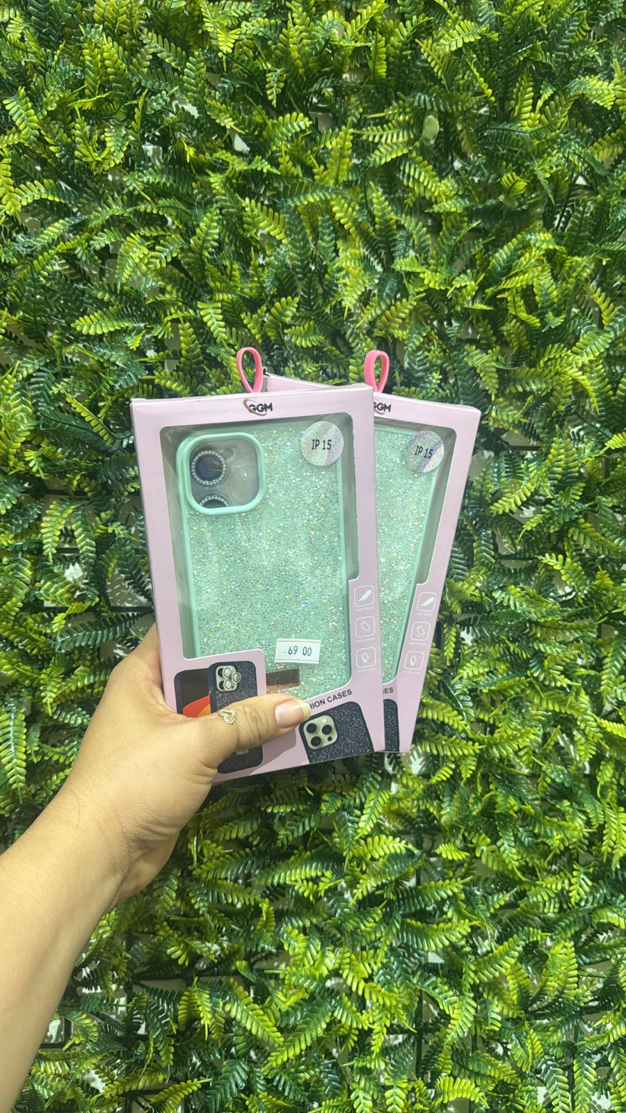 CAPA COM BRILHO  IPHONE 15