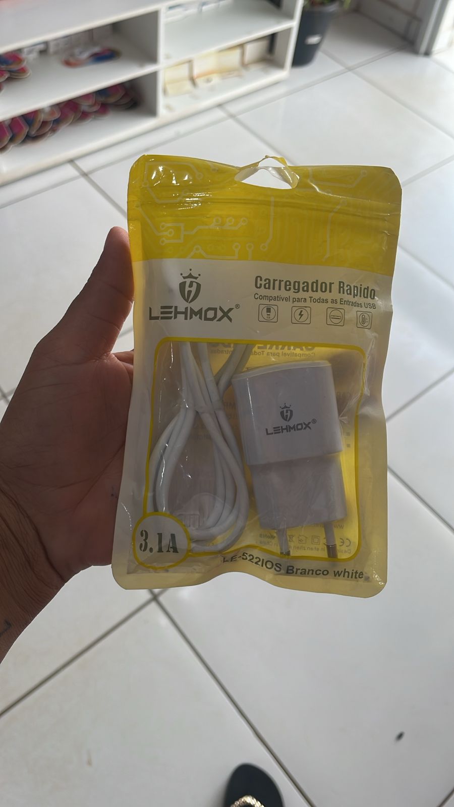 CARREGADOR LEHMOX IPHONE