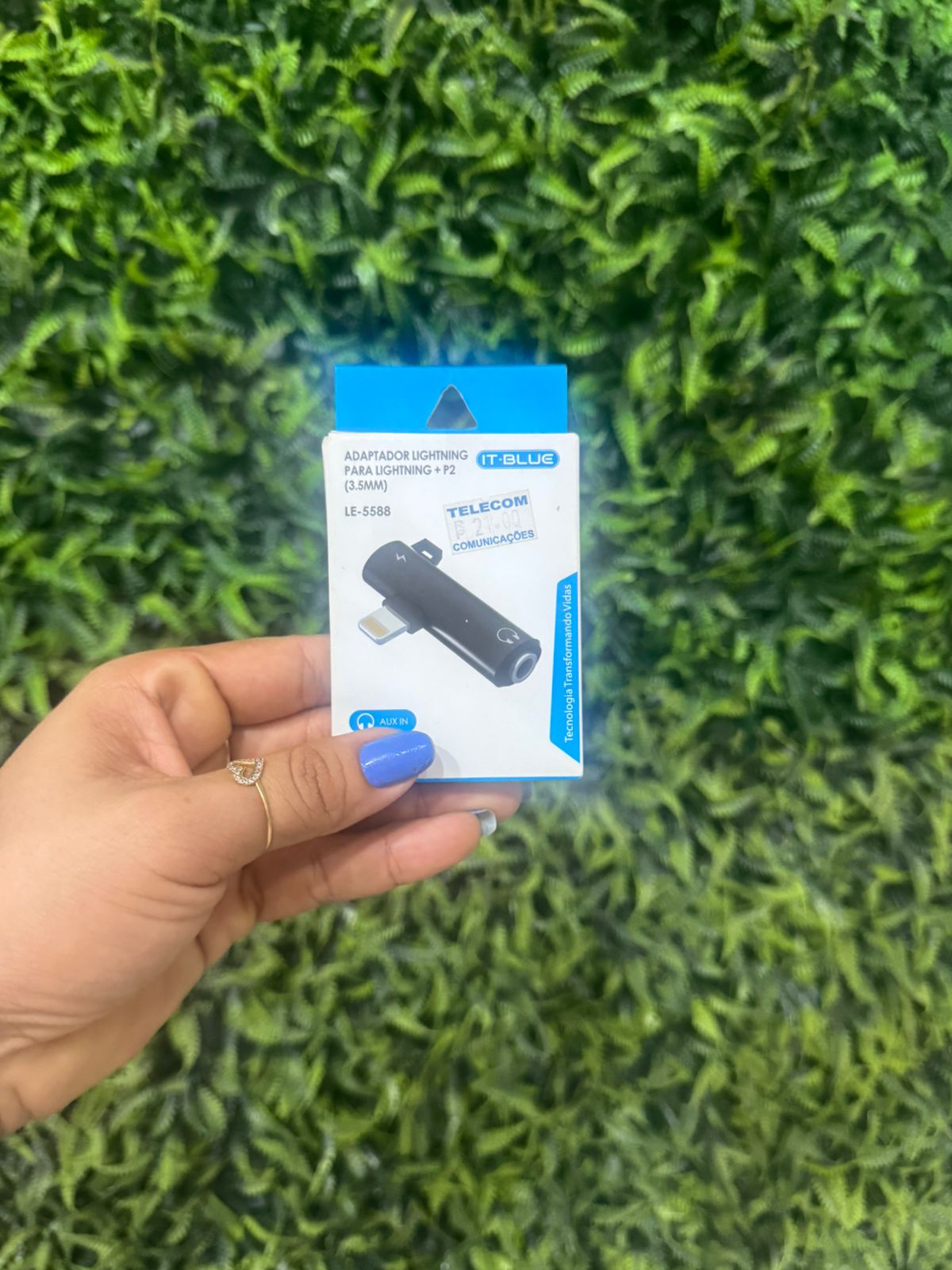 ADPTADOR IPHONE LIGHTNING PARA LIGHTING+P2