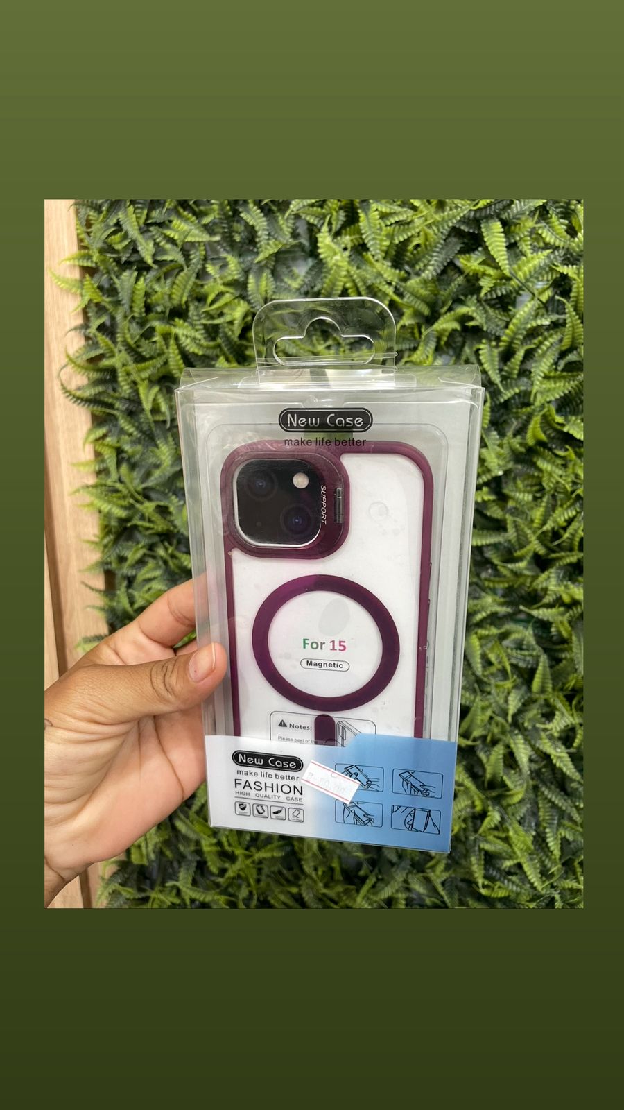 CAPA MAGNETICA PARA IPHONE 15